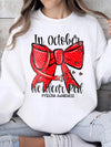 In October We Wear Red Dyslexia Awareness Tee
