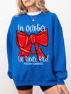 In October We Wear Red Dyslexia Awareness Tee