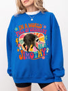 In A World Full Of Ordinary Personalized Raccoon Sweatshirt Retro Custom Name Humor Gift