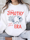 In My Era I Regret Nothing Custom Name Raccoon Sweatshirt