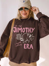 In My Era I Regret Nothing Custom Name Raccoon Sweatshirt