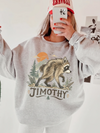 Vintage Woodland Raccoon Custom Name T-Shirt for Nature Lovers