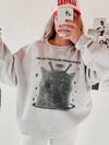 We On the Same Frequency Graphic Tee Y2K Alien Cat Shirt for Best Friends