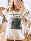 We On the Same Frequency Graphic Tee Y2K Alien Cat Shirt for Best Friends
