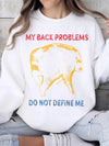 My Back Problems Do Not Define Me T-Shirt Funny Bear Chronic Pain Awareness Tee