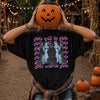 Girls Will Be Girls Witchy Graphic Tee Feminist Halloween Shirt for Women