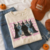 Girls Will Be Girls Witchy Graphic Tee Feminist Halloween Shirt for Women