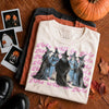Girls Will Be Girls Witchy Graphic Tee Feminist Halloween Shirt for Women