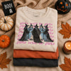 Girls Will Be Girls Witchy Graphic Tee Feminist Halloween Shirt for Women
