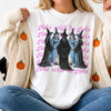 Girls Will Be Girls Witchy Graphic Tee Feminist Halloween Shirt for Women