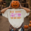 Choose Kindness Boo-Sheet Halloween Tee Cute Spooky Ghost Graphic Shirt for Teachers