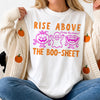 Choose Kindness Boo-Sheet Halloween Tee Cute Spooky Ghost Graphic Shirt for Teachers