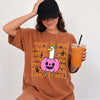 Creep It Real T-Shirt Funny Spooky Duck Pumpkin Graphic Tee