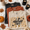 Creep It Real Skeleton Goose Halloween Graphic Tee
