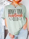 Honky Tonk Heartbreak Club Vintage Tee for Women