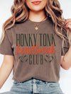 Honky Tonk Heartbreak Club Vintage Tee for Women