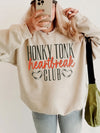 Honky Tonk Heartbreak Club Vintage Tee for Women