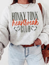 Honky Tonk Heartbreak Club Vintage Tee for Women