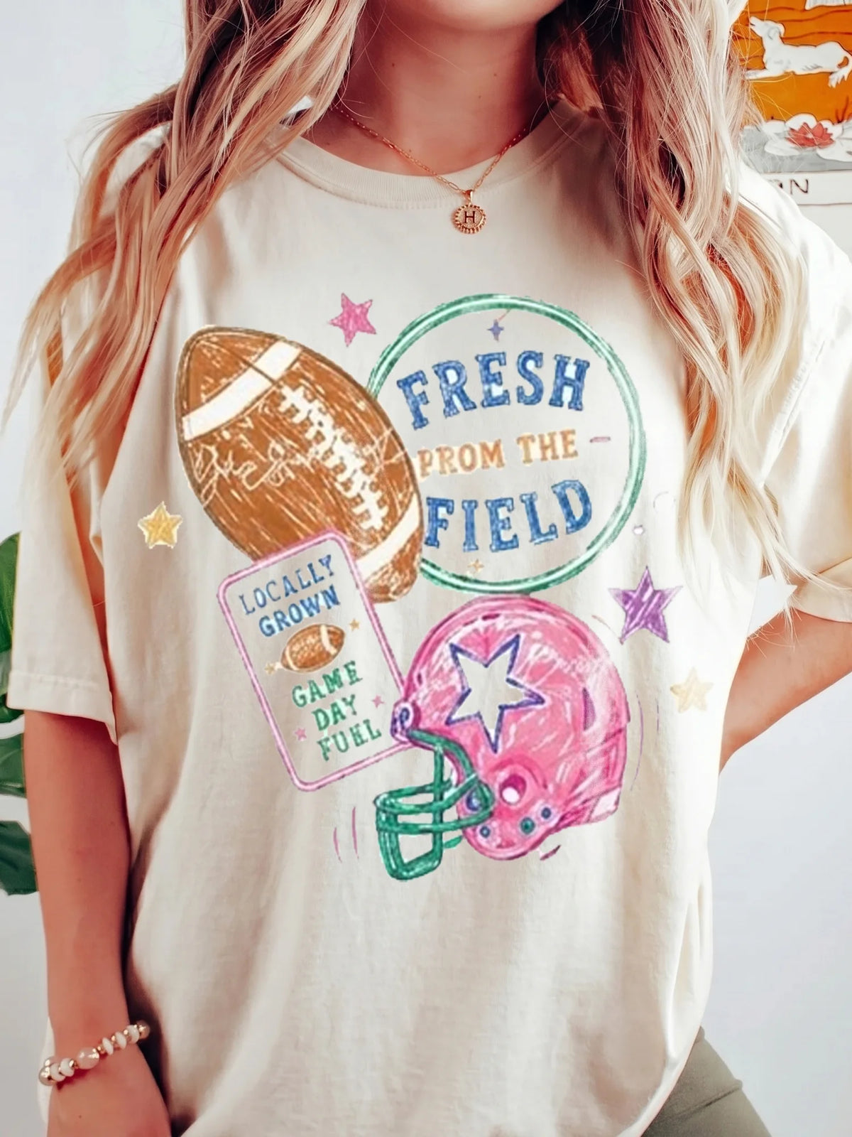 Fresh from the Field Game Day Football Sweatshirt