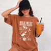 Wild West Witches Rodeo Tee Save a Broom Ride a Cowboy Western Witch T-Shirt