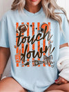 Touchdown Go Team Football T-Shirt for Game Day Tailgate