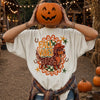 Fall Vibes Western Dachshund Retro Fall Tee Cute Cowboy Dog Autumn Aesthetic Graphic T-Shirt