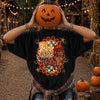 Fall Vibes Western Dachshund Retro Fall Tee Cute Cowboy Dog Autumn Aesthetic Graphic T-Shirt