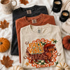 Fall Vibes Western Dachshund Retro Fall Tee Cute Cowboy Dog Autumn Aesthetic Graphic T-Shirt