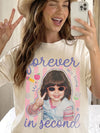 Forever In Second Grade Custom Teacher Photo T-Shirt Personalized Back To School Gift