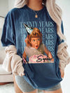Twenty Years Vintage 20th Birthday Custom Name Sweatshirt Retro Party Crewneck