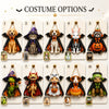 Witch Cat Door Hanger Custom Pet Halloween Portrait Decoration