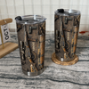 Sniper Rifle Tactical Tumbler Stainless Steel Insulated Cup for Military Veterans Hunters Gun Owners available at our Austin, Texas warehouse