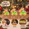 The Grinch Ornament Personalized Dim Sum Christmas Decor Custom Name Gift available at our Austin, Texas warehouse