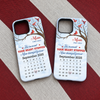 The Moment Your Heart Stopped Mine Changed Forever Memorial Cardinal Phone Case available at our Austin, Texas warehouse