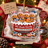 Customer in Austin, Texas wearing The Smith Family 250 Years of Freedom Ornament Personalized Patriotic Christmas Keepsake