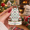 Customer in Austin, Texas wearing The Year I Learned Mahjong Personalized Christmas Ornament Custom Name Holiday Gift for Players