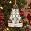 The Year I Learned Mahjong Personalized Christmas Ornament Custom Name Holiday Gift for Players available at our Austin, Texas warehouse