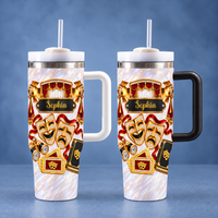 Personalized Theater Stage Tumbler Custom Name Drama Lover Gift - product view 10