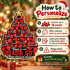Customer in Austin, Texas wearing There's No Greater Gift Friendship Ornament Personalized Christmas Tree Decoration for Best Friends