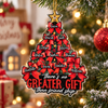 There's No Greater Gift Friendship Ornament Personalized Christmas Tree Decoration for Best Friends available at our Austin, Texas warehouse