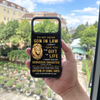 Customer in Austin, Texas wearing To My Dear Son In Law Phone Case Funny Mother In Law Gift I Gave You My Daughter