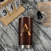 Close-up of To My Wonderful Grandson Tumbler As You Grow And Chase Your Dreams Love Grandma Personalized Gift for streetwear fans in Austin, Texas