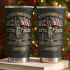United States 250th Anniversary Tumbler 1776 2026 Semiquincentennial Patriotic Stainless Steel Drink available at our Austin, Texas warehouse