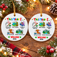 Year of Memories Ornament - product view 3