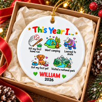 Year of Memories Ornament - product view 4