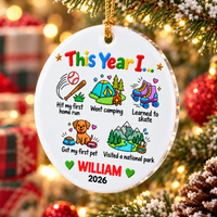 Year of Memories Ornament - product view 5