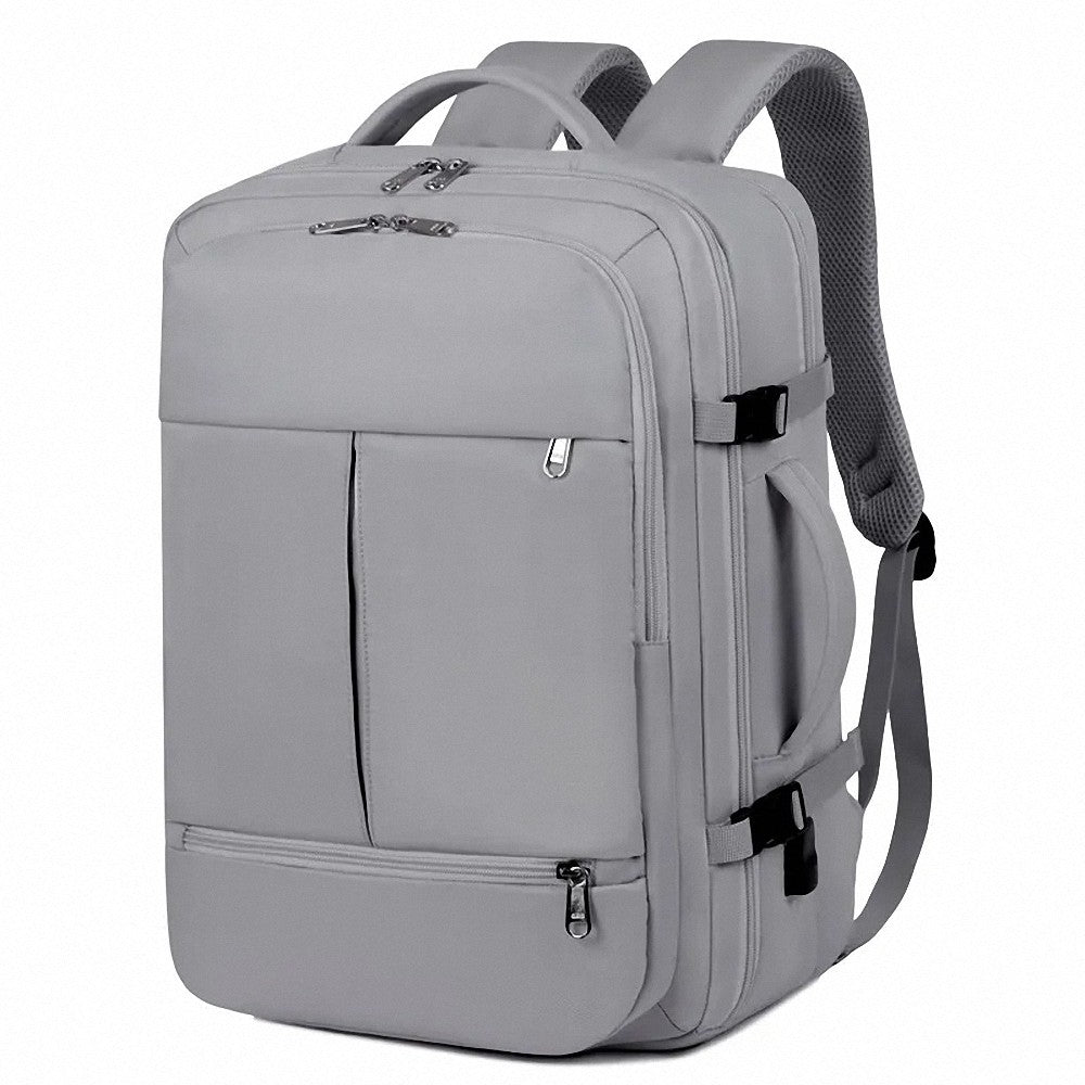Large Capacity Backpack For Women Men Multiple Pockets And Zippers Versatile Minimalist Commuter Travel Backpack with USB Charging Port and Laptop Sleeve