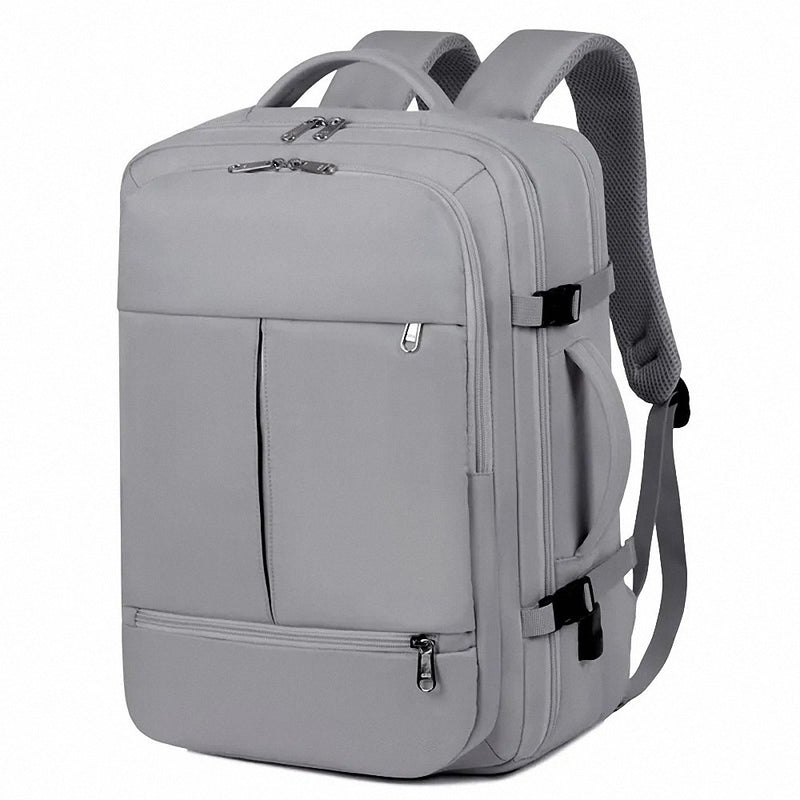 Large Capacity Backpack For Women Men Multiple Pockets And Zippers Versatile Minimalist Commuter Travel Backpack with USB Charging Port and Laptop Sleeve