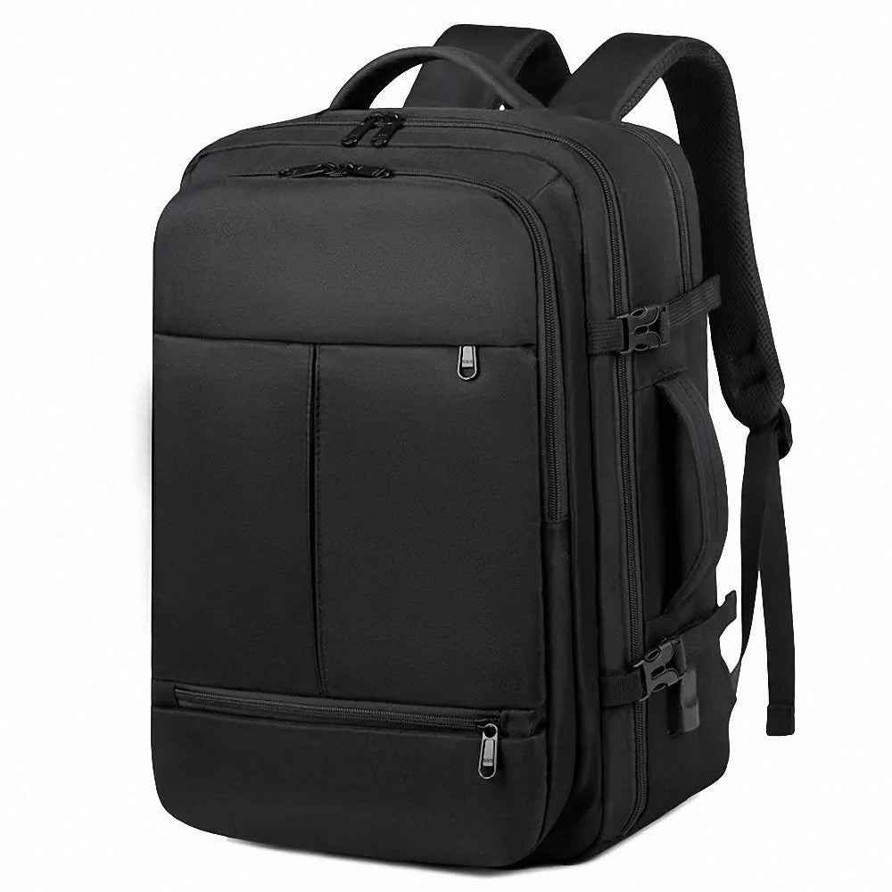 Large Capacity Backpack For Women Men Multiple Pockets And Zippers Versatile Minimalist Commuter Travel Backpack with USB Charging Port and Laptop Sleeve