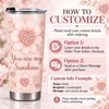 Customer in Austin, Texas wearing You Are My Sunshine Granddaughter Gift Tumbler Inspirational Floral Cup For Grandma To Granddaughter